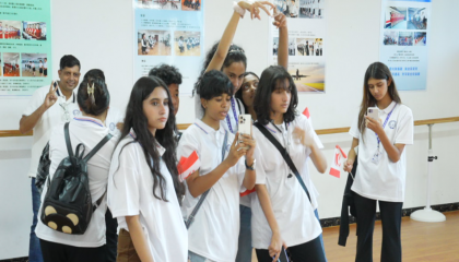 Nepal students in China