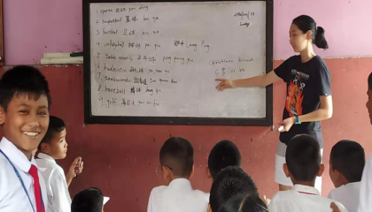 Nepal volunteer
