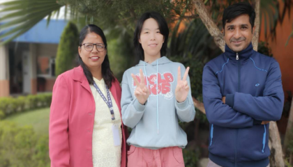 Nepal volunteer
