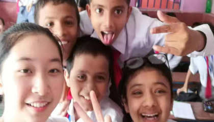 Nepal volunteer