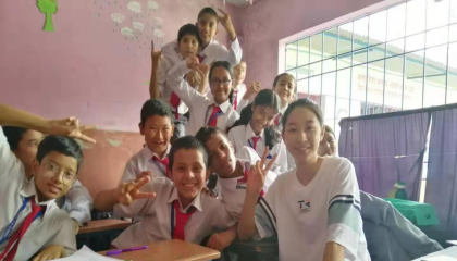 Nepal volunteer